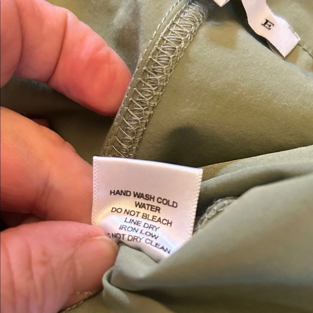 Hyfve Women’s Olive Green Performance Shorts Drawstring Size M EUC